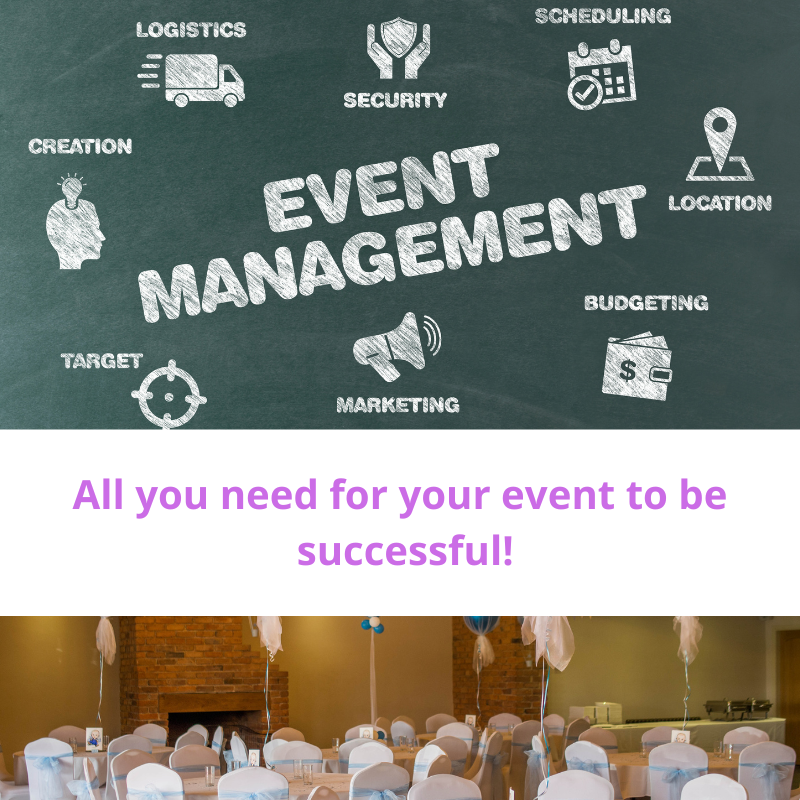 Private Event Organization & Management (10 to 20 guests)